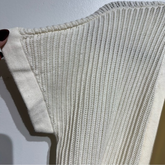 Bundle of 2 Banana Republic Ivory & Black  Knit Short Sleeve Cardigans. Size XS - Picture 4 of 11